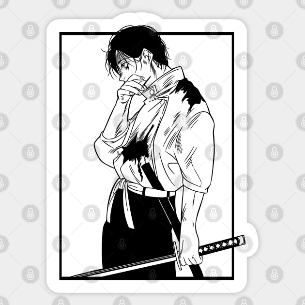 Yuta okkotsu manga panel Yuta Okkotsu Sticker TeePublic
